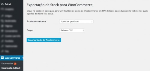 Stock Exporter for WooCommerce