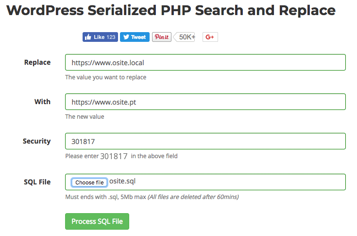 WordPress Serialized PHP Search and Replace pixelentity.com